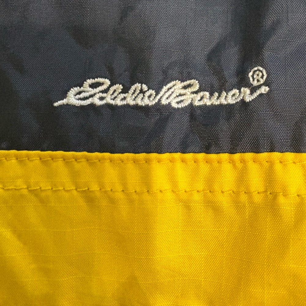 Eddie Bauer Kids Navy and Yellow Raincoat 24 Months - Picture 4 of 5